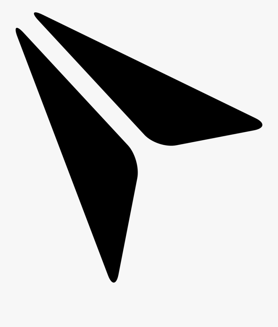 Paper Airplane Comments - Pointeur De Souris Stylé, Transparent Clipart