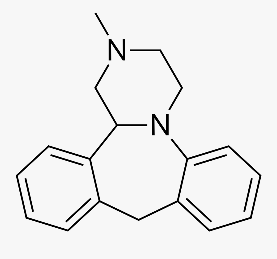 Carbamazepine Chemical Structure, Transparent Clipart
