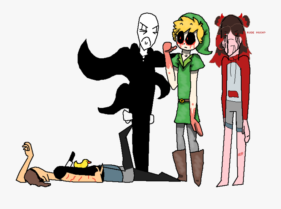 Creepypasta Drawings, Transparent Clipart