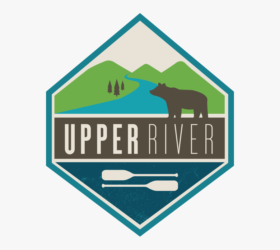 Upper River - Sign, Transparent Clipart