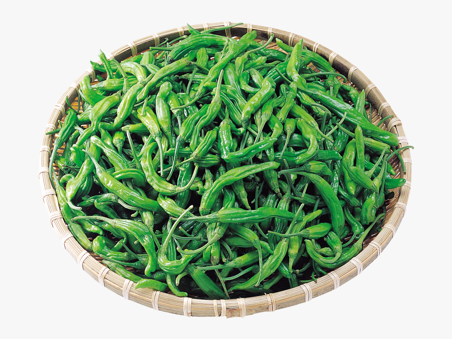 Peppers In Basket - Snow Peas, Transparent Clipart