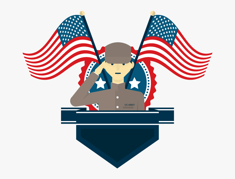 Veterans Day Soldier Euclidean Vector Military - Armed Forces Flag Day India, Transparent Clipart
