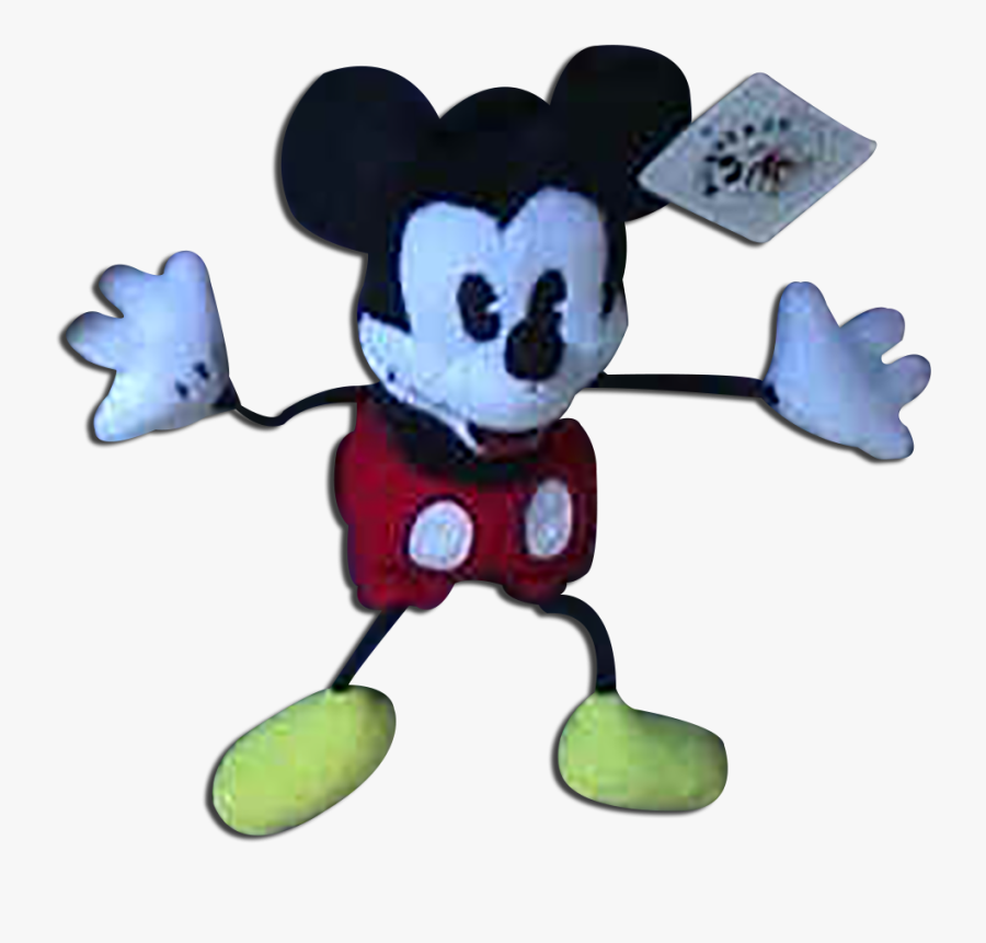Gund Disney Plush Toy Mickey Mouse String Bean - Mickey Mouse Plush Gund, Transparent Clipart