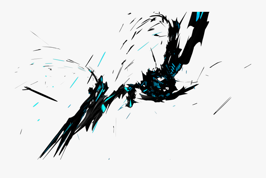 Black Abstract Background Transparent, Transparent Clipart