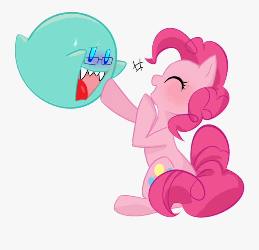 Digitalbuckshot, Blushing, Boo, Crossover, Cute, Eyes - Cute Boo Mario Kart, Transparent Clipart