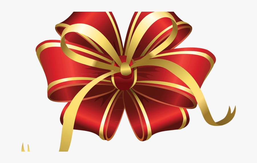 Christmas Bow Clipart Free - Christmas Bow Clipart, Transparent Clipart