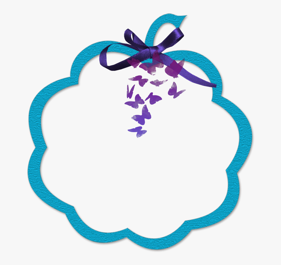 #mq #purple #ribbon #frame #frames #border #borders - Illustration, Transparent Clipart