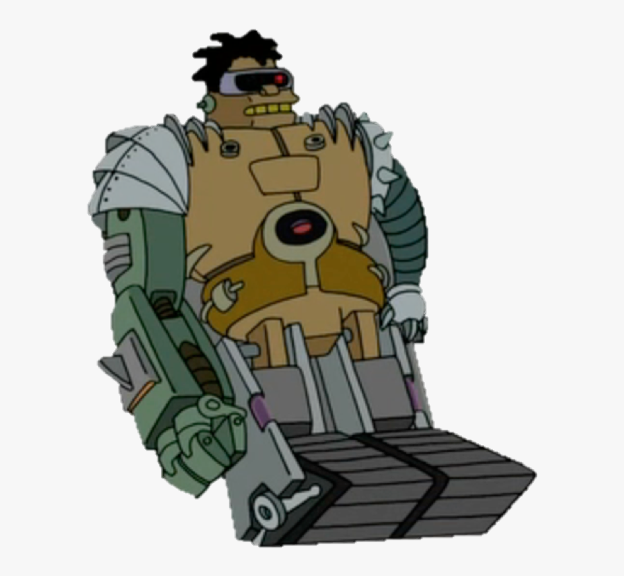 Hermesbot - Roberto V2 0 Futurama, Transparent Clipart