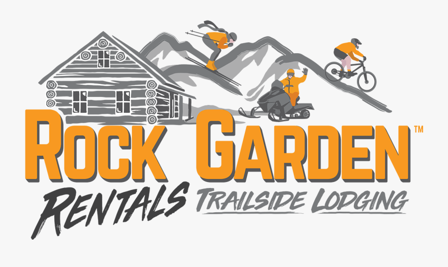 Rock Garden Rentals Trailside Lodging - Cartoon, Transparent Clipart