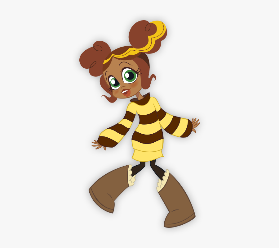 Bumblebee Super Hero Girls, Transparent Clipart