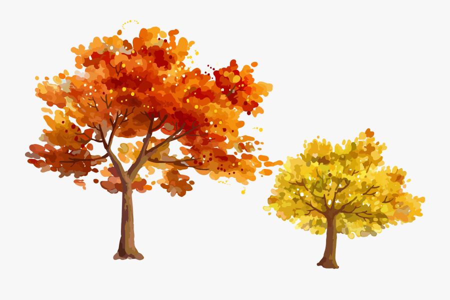 Autumn Tree Leaf - Autumn Tree Png Vector, Transparent Clipart