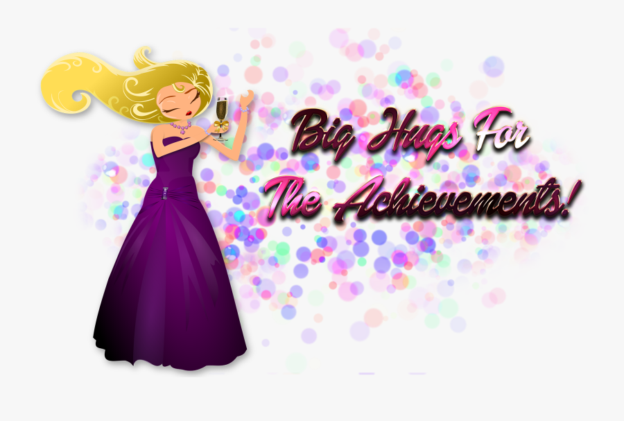 Big Hugs For The Achievements Png Image Download - Illustration, Transparent Clipart