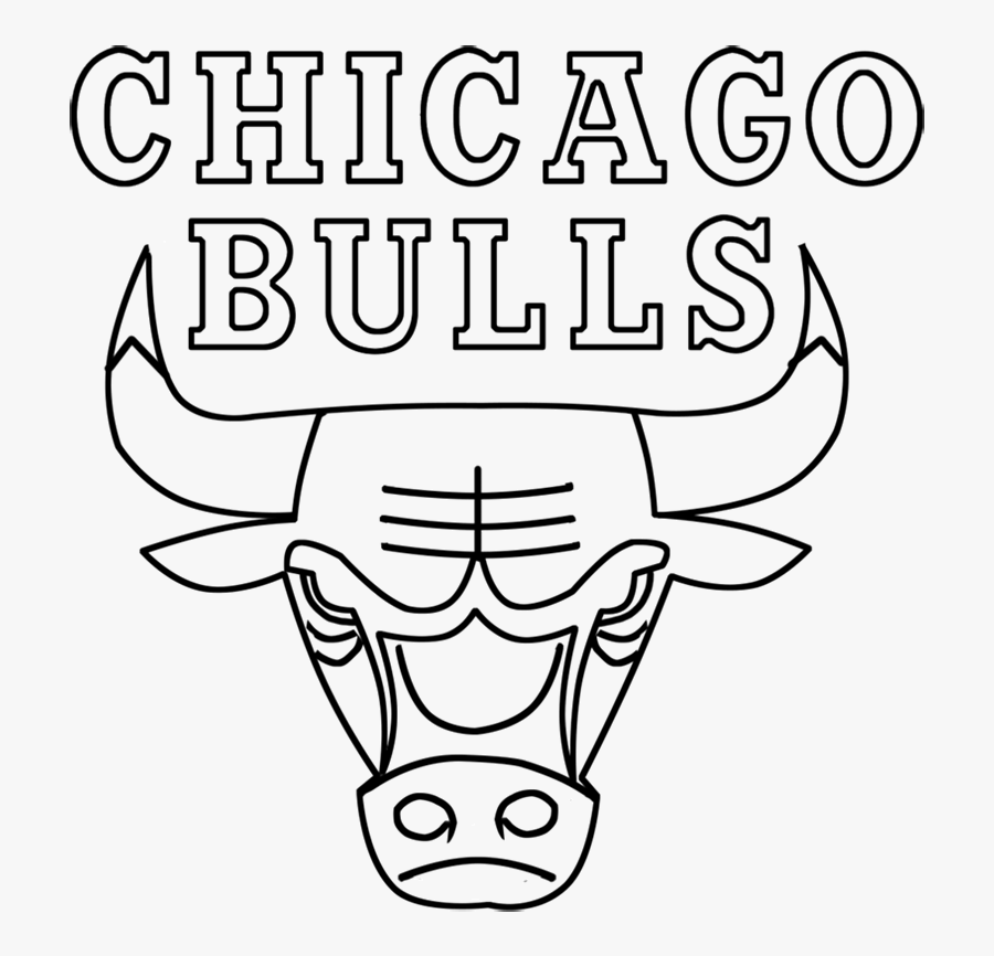 Bulls Logo Coloring Pages, Transparent Clipart