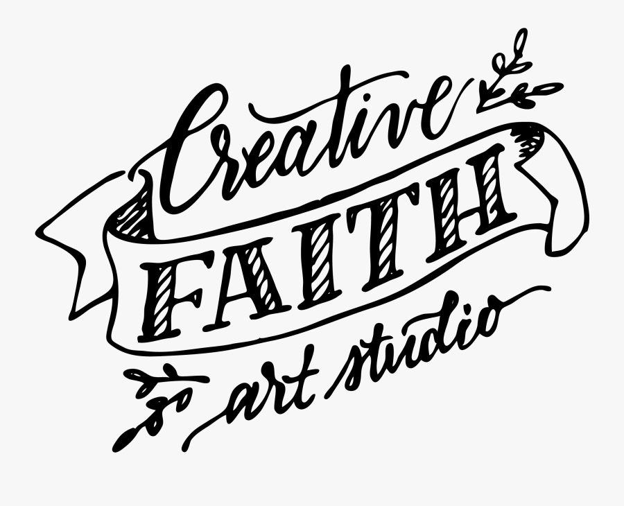 Creative Faith Art Studio - Calligraphy, Transparent Clipart