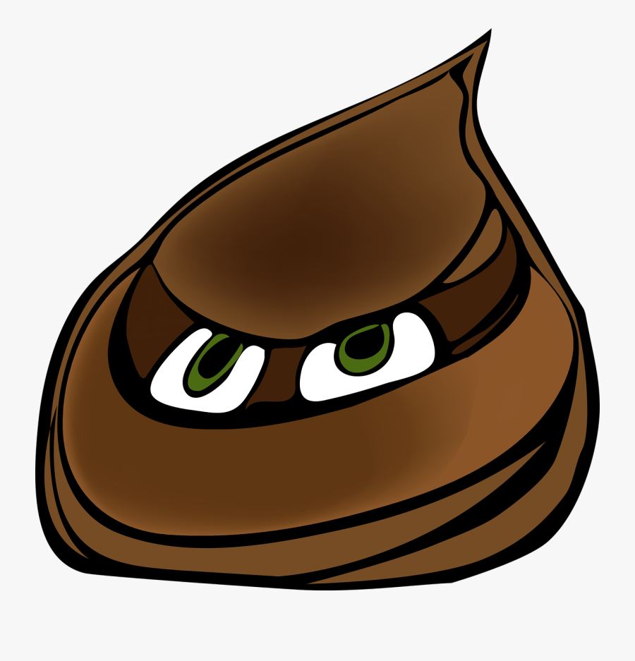 Graphic, Angry Poop, Poop, Angry, Emoticon, Smiley, Transparent Clipart