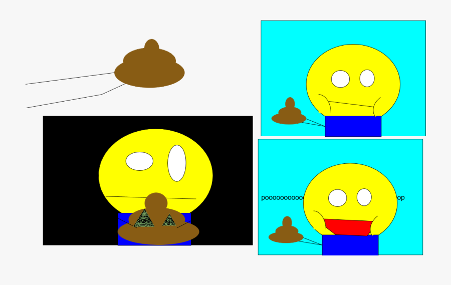 Turd- - Cartoon - Cartoon, Transparent Clipart