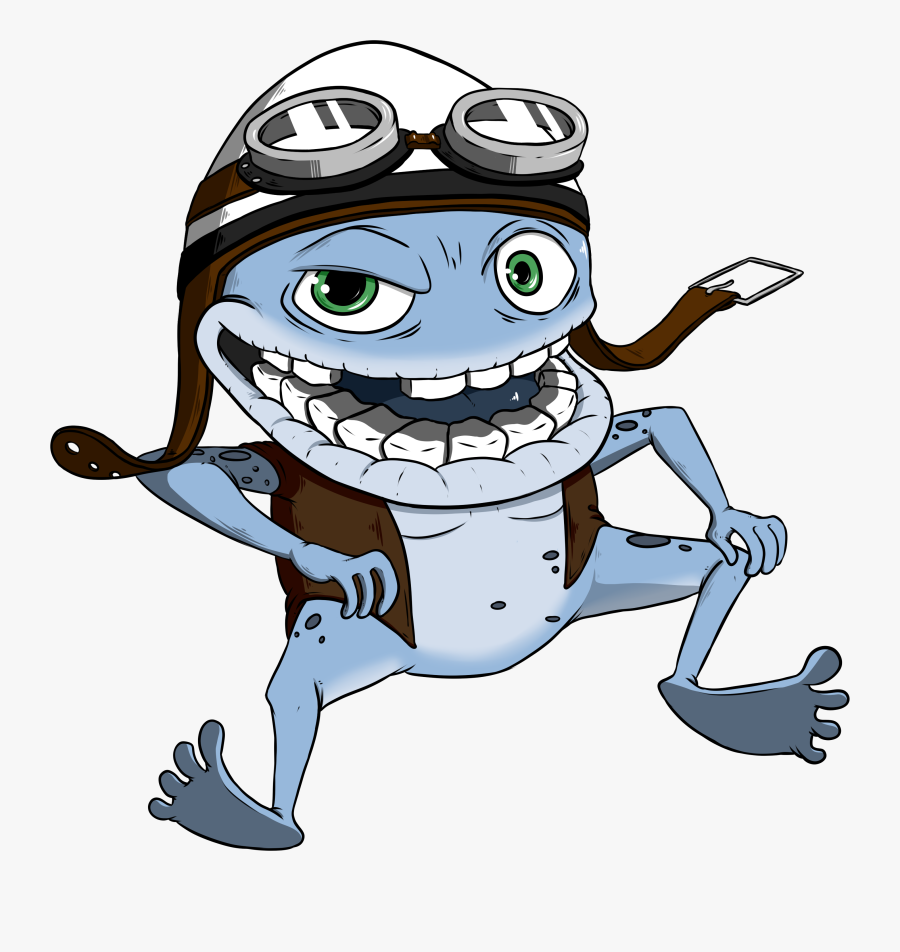 Crazy Frog - Cartoon, Transparent Clipart