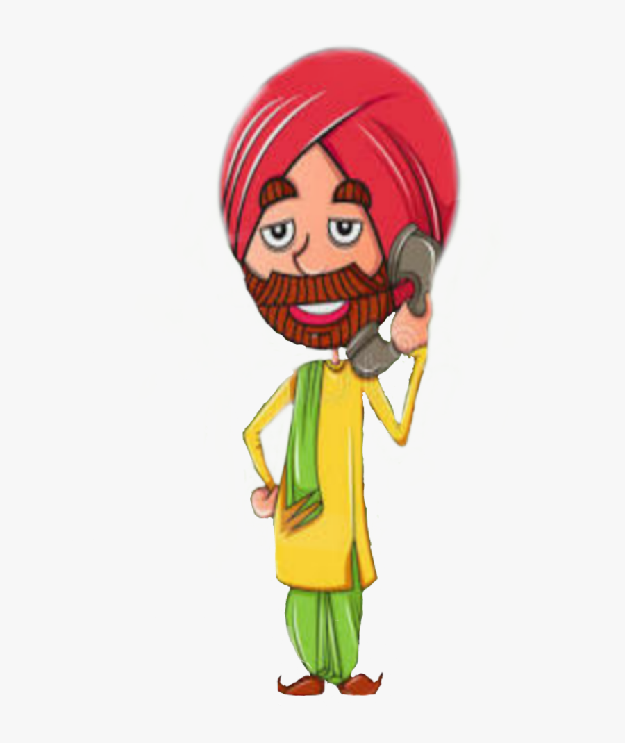 #sardar #sheikh #indian #india - Cartoon, Transparent Clipart