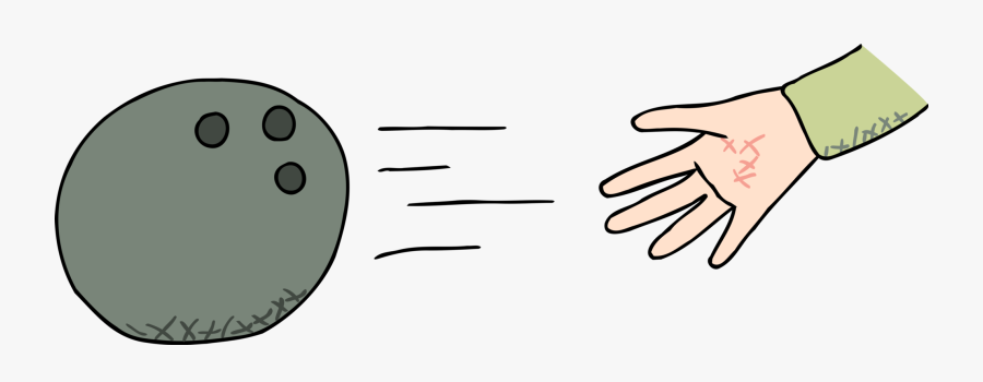 Vector Illustration Of Hand Releases Bowling Ball In - Graficas De Equidad De Genero, Transparent Clipart