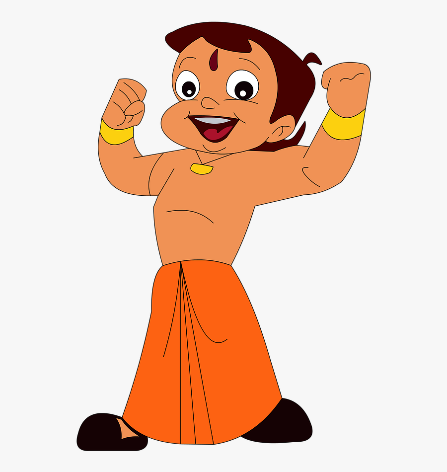 Sketch, Character, Funny, Cute, Art, Bheem, Greeting - Cartoon Character With Name, Transparent Clipart