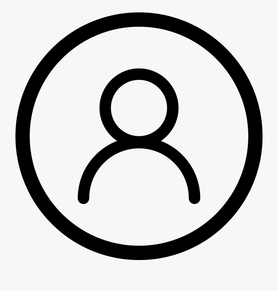 White Circle Png Thick - Clock Icon Png, Transparent Clipart