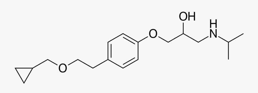 Betaxolol Structure, Transparent Clipart