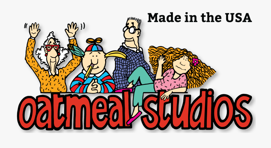 Oatmeal Studios Logo - Cartoon, Transparent Clipart