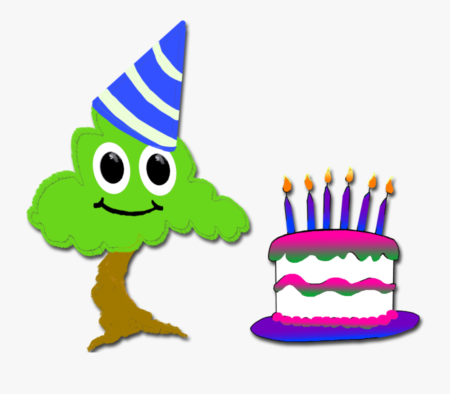 Maple With Cake, Transparent Clipart