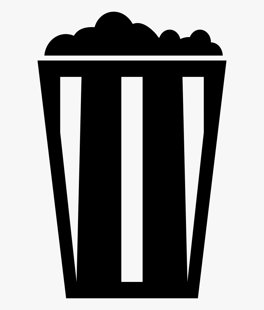 Pop Corn Box Snack To Watch Rugby Game, Transparent Clipart