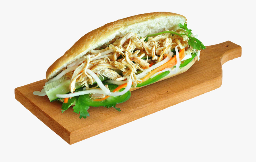 Shredded Chicken - Banh Mi Vietnamese Transparent, Transparent Clipart