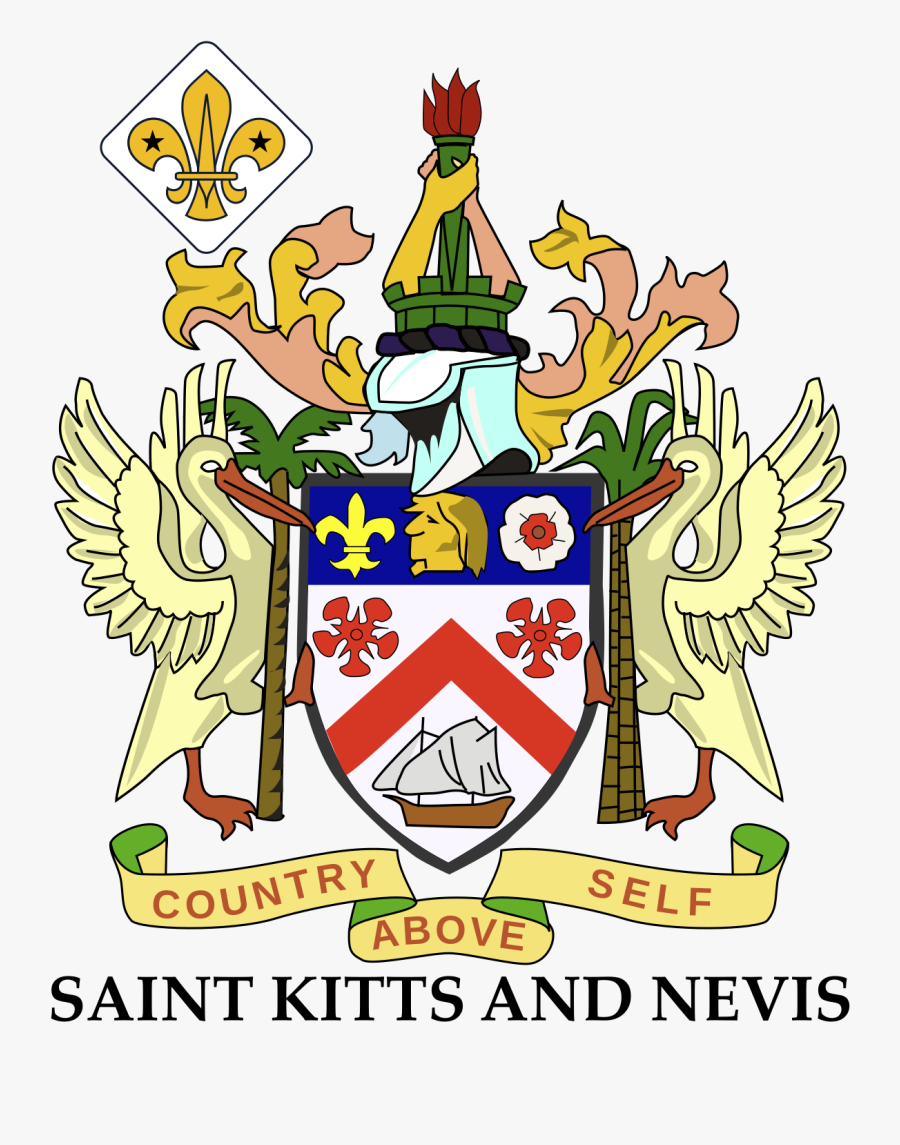 Scout Clipart Pathfinder - St Kitts And Nevis Logo, Transparent Clipart