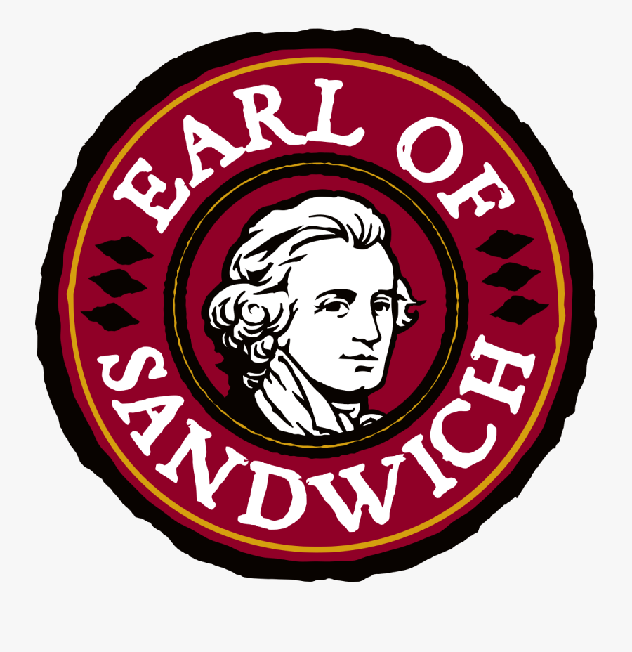 Earl Of Sandwich Logo, Transparent Clipart