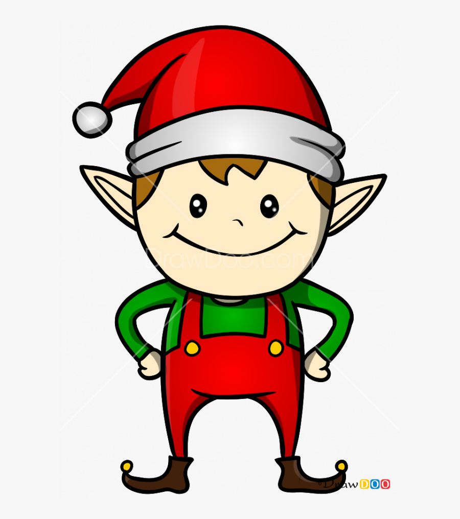 Clip Art How To Draw Elf - Cartoon Images Of Elf, Transparent Clipart