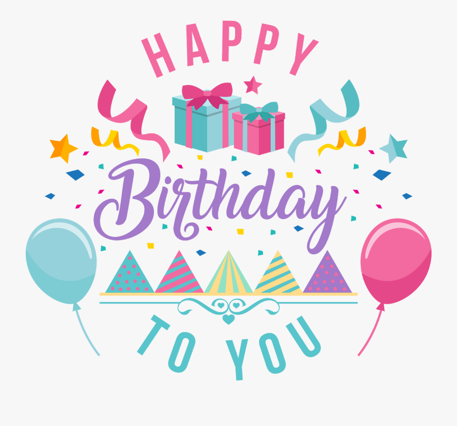 Happy Birthday Png, Transparent Clipart