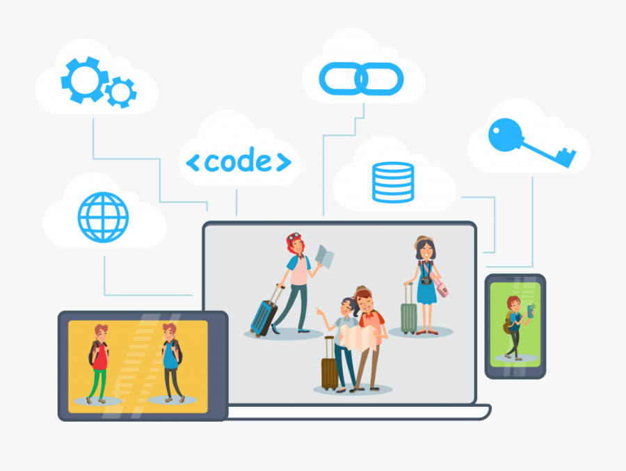 Travel Agency Software Company Gurgaon - Django Python, Transparent Clipart
