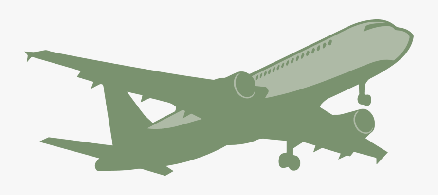 Airliner, Transparent Clipart