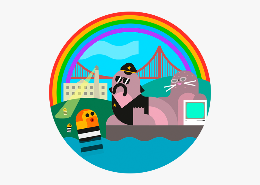 Case Study Virgin America - Virgin America City Icons, Transparent Clipart