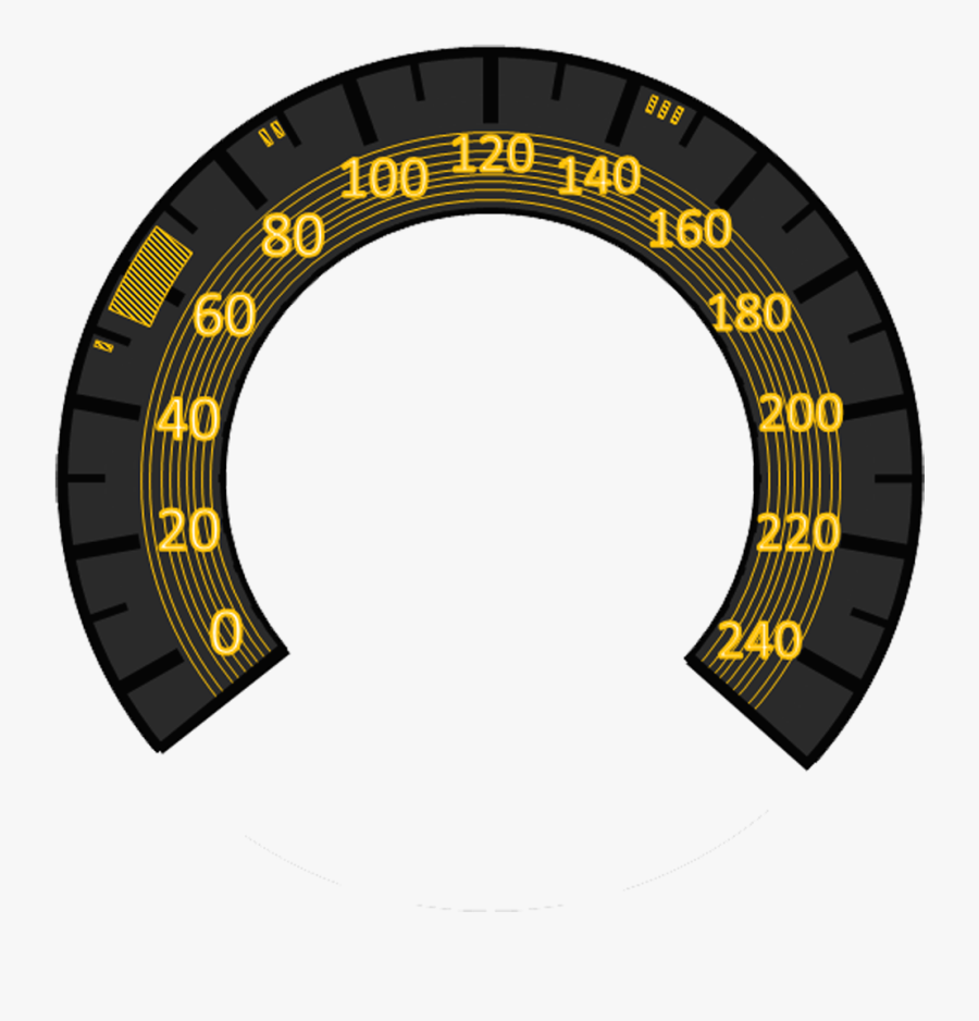 Speedometer For Games Transparent, Transparent Clipart