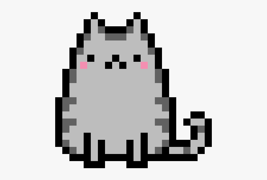 Cross Stitch Cat Easy, Transparent Clipart