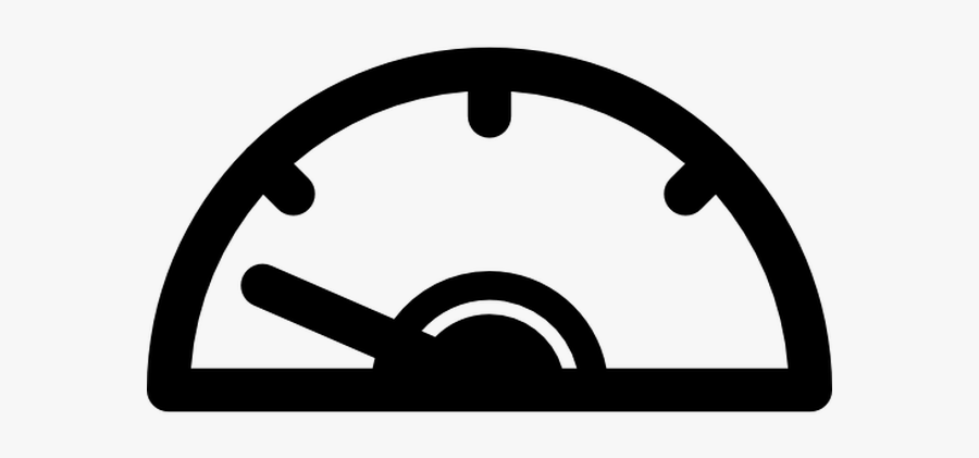 Speedometer Slow Png, Transparent Clipart