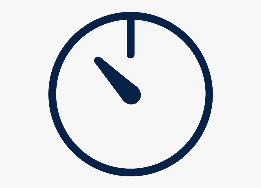 Outline Of A Speedometer - Circle, Transparent Clipart