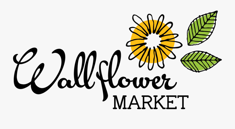 Wallflower Market - Calligraphy, Transparent Clipart