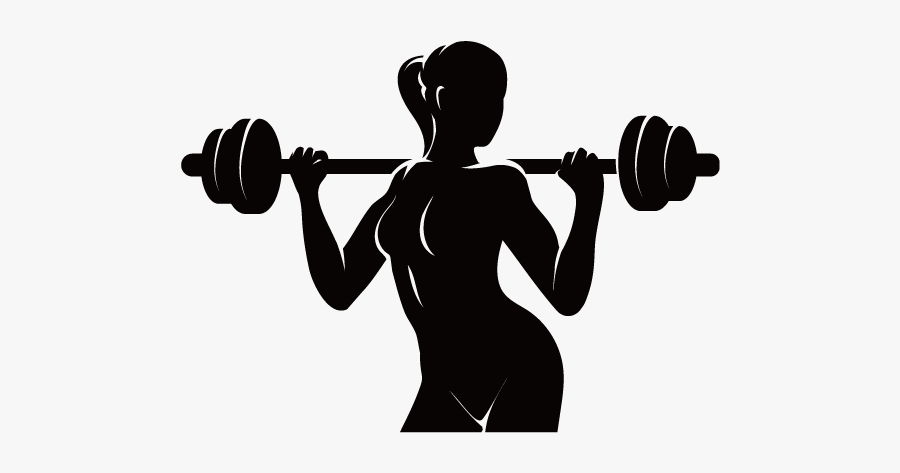 Download Centre Women S - Woman Fitness Silhouette Png, Transparent Clipart