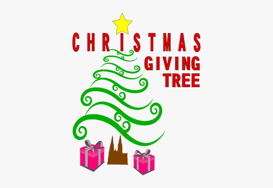 Christmas Giving Tree, Transparent Clipart