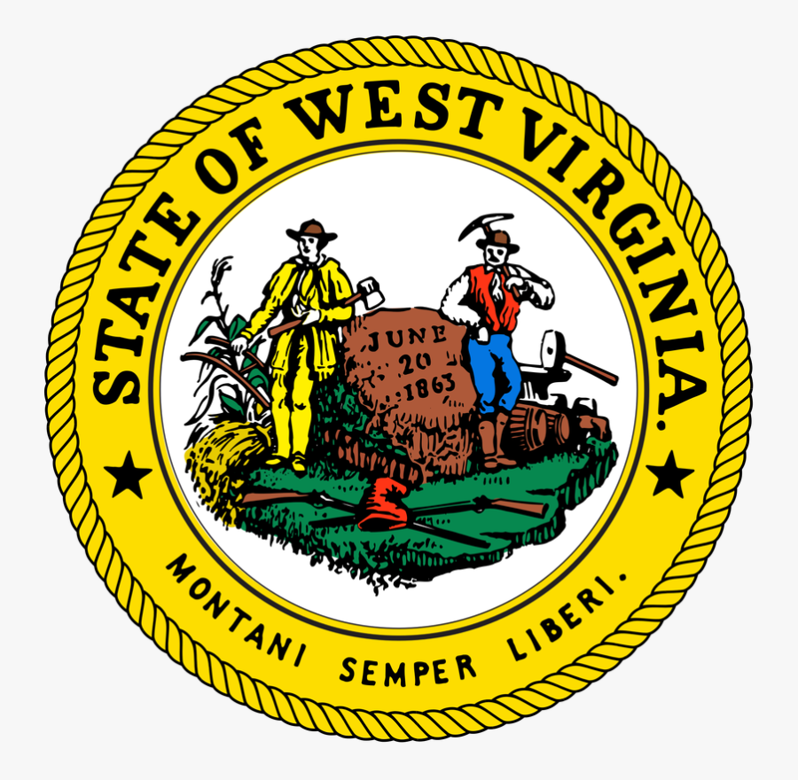 Picture - West Virginia Seal, Transparent Clipart
