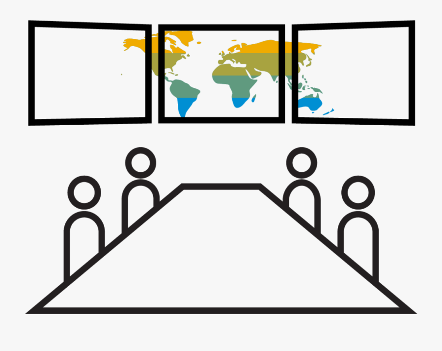 World Map, Transparent Clipart