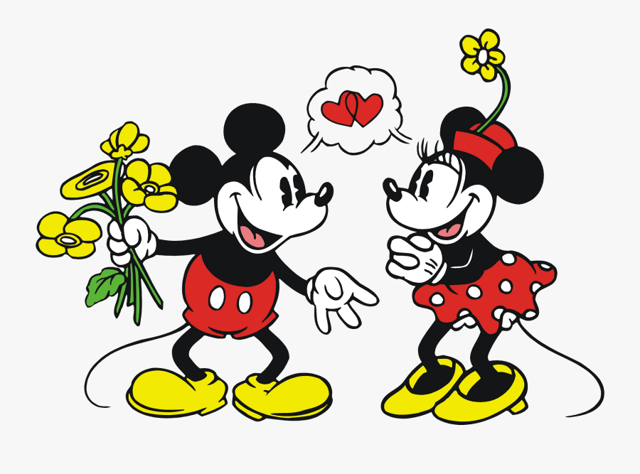 Classic Mickey And Minnie Mouse Wallpaper"
 Data-src="/full/882914 - Old School Mickey And Minnie Mouse, Transparent Clipart