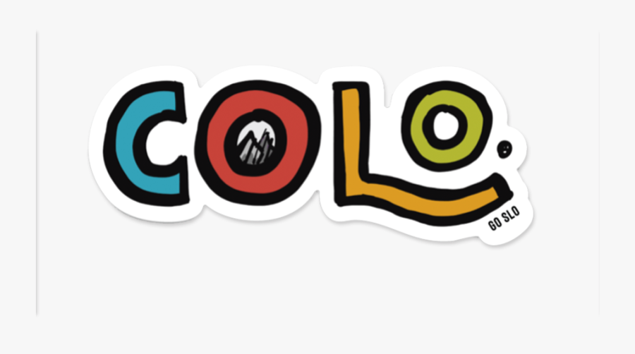 Colorado // Colo Sticker - Circle, Transparent Clipart
