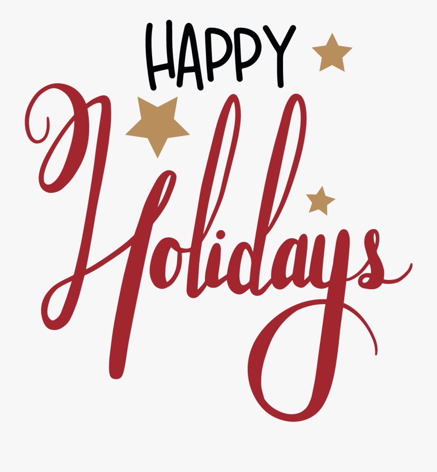 Happy Holidays Png Red - Happy Friendship Day Png, Transparent Clipart