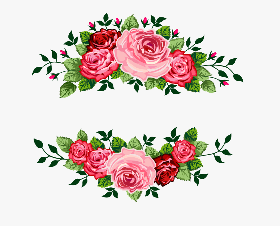 Transparent Roses Vector Png - Royalty Free Clip Art Roses, Transparent Clipart